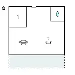 1 Bedroom Lovely In Διαμέρισμα